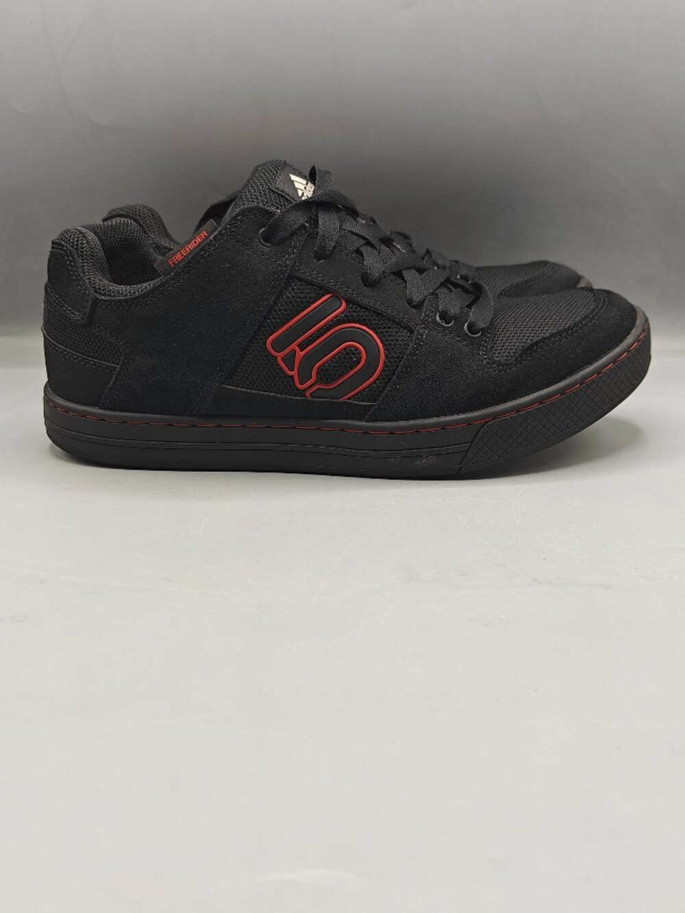 adidas Five Ten Freerider MTB Cycling Shoes Men's Size 11.5 Black Red Pre-Owned
